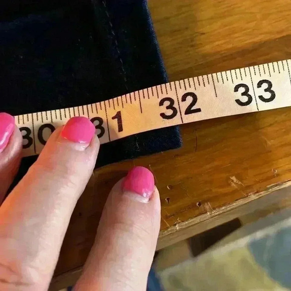 Fade to Blue Women’s Flare Jeans Dark Wash 6 Pockets  Button/Fly Front Trendy - Picture 9 of 11